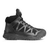 First Tactical Men's 5" Operator Mid Boot, black side view