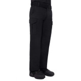 Blauer Side-Pocket Wool Pants - Black, Front Angle