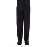 Blauer Men's 6-Pocket Wool Blend Uniform Pants - Black, Front