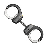ASP Steel Bow Ultra Plus Cuffs - Chain Identifier, gray