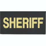 Hero's Pride 8" x 4" Gold On Black Multnomah County Sheriff Patch