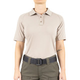 First Tactical Women's Performance Polo khaki