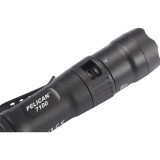 Pelican 7100 Flashlight, black view 2