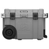 Pelican 45QW Elite Wheeled Cooler side view graphite