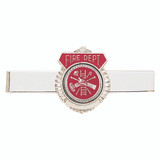 Blackinton Fire Department Tie Bar with Scramble Center