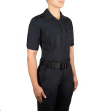 Blauer Women's Dark Navy FlexRS Short Sleeve BDU Shirt front side