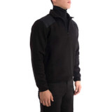 Blauer Fleece-Lined 1/4 Zip Sweater Black 1