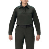 Blauer Women's FLEXRS Long Sleeve Base Shirt OD Green