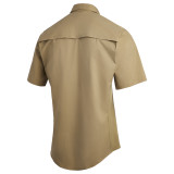 Vertx Men's Fusion Flex Shirt desert tan back