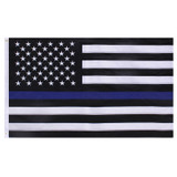 Rothco 3' x 5' Deluxe Thin Blue Line Flag