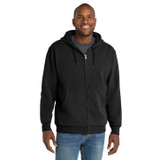 CornerStone Heavyweight Full-Zip Hooded Sweatshirt with Thermal Lining 1