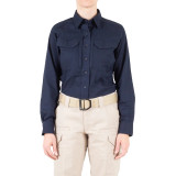 First Tactical Women's V2 Tactical Long Sleeve Shirt Midnight Navy