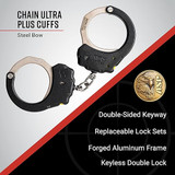 ASP Steel Bow Ultra Cuffs- Chain Info