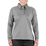 Propper Women's I.C.E. Long Sleeve Performance Polo Gray