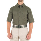 First Tactical Men's V2 BDU Short Sleeve Shirt OD Green