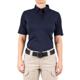 First Tactical Women's V2 Pro Performance Short Sleeve Shirt Midnight Navy