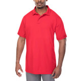 Vertx Men's Coldblack Short Sleeve Polo Red