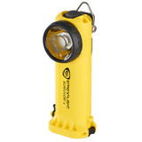 Streamlight Survivor X Right Angle Flashlight, Yellow Rechargeable Li-Ion front angle view 2