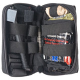 North American M-FAK Mini First Aid Kit Black Combat Gauze