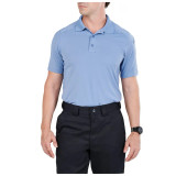 5.11 Tactical Helios Short Sleeve Polo Fire Med Blue