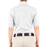 First Tactical Women's V2 Tactical Short Sleeve Shirt White 3