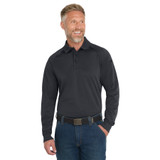 CornerStone Select Long Sleeve Snag-Proof Tactical Polo Charcoal