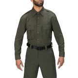 Blauer FlexRS Long Sleeve SuperShirt, OD Green