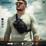 Vertx Everday Fanny Pack+ Black 3