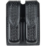 Safariland 77-083-4HS Black Basketweave Double Magazine Pouch