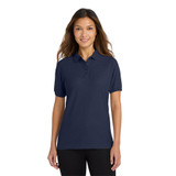 Port Authority Women's Silk Touch Polo Navy