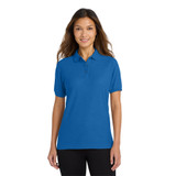 Port Authority Women's Silk Touch Polo Strong Blue