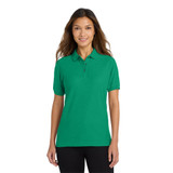 Port Authority Women's Silk Touch Polo Kelly Green