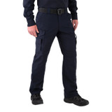 First Tactical V2 EMS Pant - PFAS, Midnight Navy, Facing Forward Right Angle