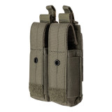5.11 Tactical Flex Double Pistol Mag Cover Pouch Ranger Green, Front Facing Left