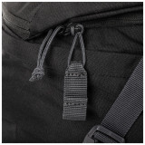5.11 Tactical COVRT24 Backpack 41L Black, Zipper Detail Shot
