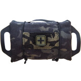 High Speed Gear ReFlex IFAK Medical Roll & Carrier + Phokus Med Refill Kit Multi-Cam Black