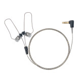 N-Ear 360 Flexo Dynamic Dual Radio Earpiece - 24 in. Length, 3.5 mm. Connector
