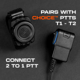N-Ear Choice Remote PTT Button - Waterproof, Pairing Info