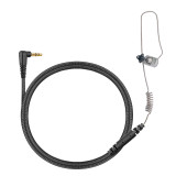N-Ear 360 Flexo Dynamic Braided Fiber Radio Earpiece - 22 in.