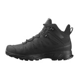Salomon X Ultra Forces Mid Boots, Black, Front Facing Left