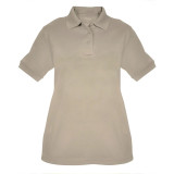 Elbeco Ufx Women's Short Sleeve Tactical Polo, Tan