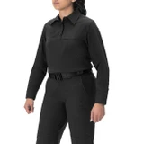 Blauer Women's FlexRS Long Sleeve Base Shirt, Black