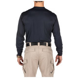 5.11 Tactical Performance Utili-T 2 Pack Long Sleeve Shirt, Dark Navy, Back