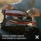 Vertx S.O.C.P. Tactical Fanny Pack, Black, Abrasion-Resistant Zippered Mesh Pockets