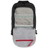 Vertx Urban Ghost 10L Sling Bag, Black, Showing Empty Front Compartment