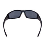 Radians Crossfire RPG Premium Safety Eyewear, Crystal Black Frame / Smoke Lens, Interior of Glasses