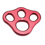 CMC Micro Black Anchor Plate Front (Pictured in red, actual product is black)