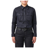 5.11 Tactical Women's Stryke PDU Twill Class B Long Sleeve Shirt, Midnight Navy