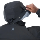 Vertx Integrity Shell Jacket, Black, Hood Snaps
