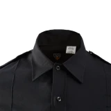 Flying Cross Men's Core Flex Class A Long Sleeve Shirt, LAPD Navy, Collar